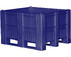Пластиковый контейнер Big Box 1200х1000х740 мм сплошной на полозьях маленькое 