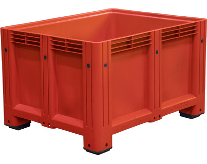 Пластиковый контейнер Big Box 1200x1000x760 сплошной на ножках фото 2